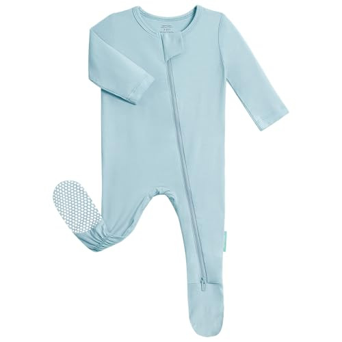 PurComfy Baby Zipper Footie Pajamas, Supersoft Bamboo Rayon Baby Footed Pjs Boy Girl 0-3-6-9-18-2... | Amazon (US)