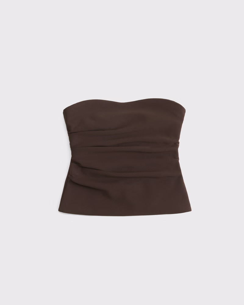 Strapless Sweetheart Top | Abercrombie & Fitch (US)