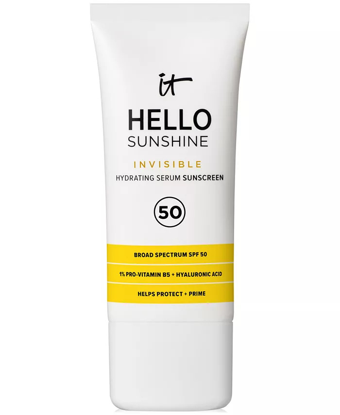 IT Cosmetics Hello Sunshine Invisible Face Sunscreen SPF 50 - Macy's | Macy's