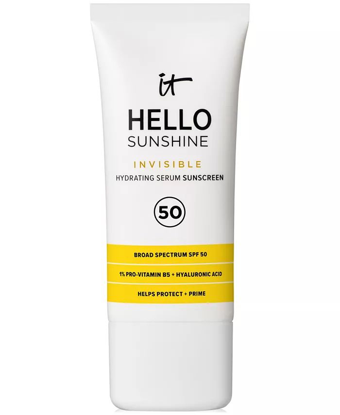 IT Cosmetics Hello Sunshine Invisible Face Sunscreen SPF 50 - Macy's | Macy's