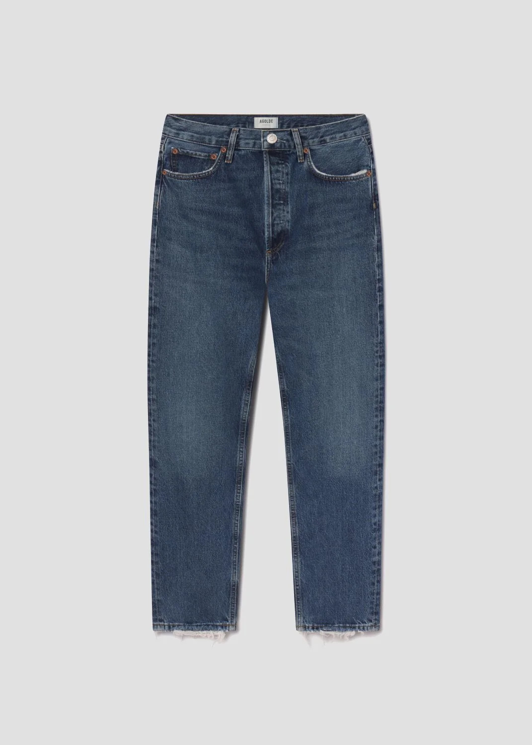 90's Pinch Waist High Rise Straight in Range | AGOLDE