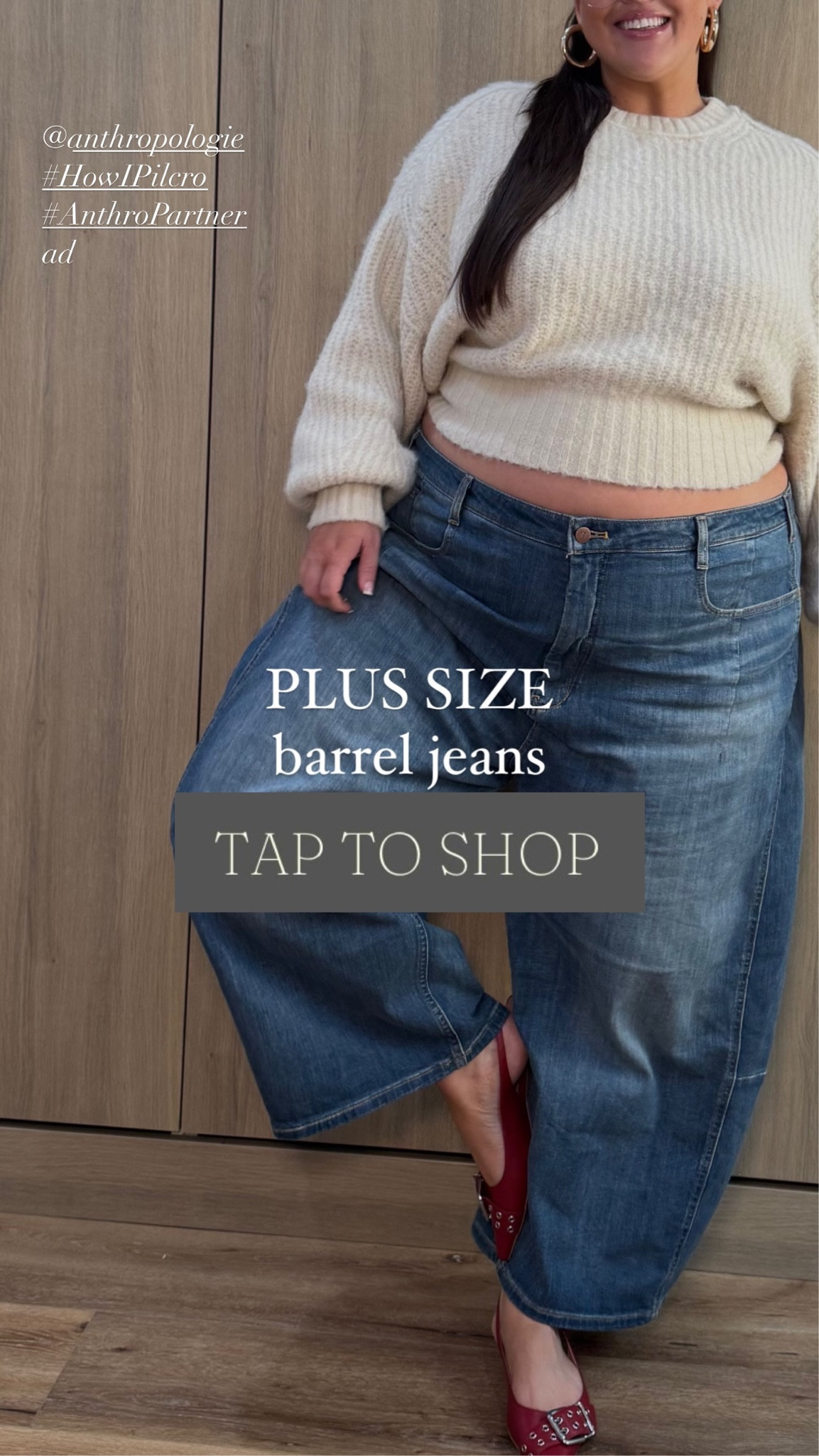 Barrel jeans outfit 🤍

Barrel jeans, jeans, denim, curvy outfit, winter outfit 

#LTKShoeCrush #LTKStyleTip #LTKPlusSize