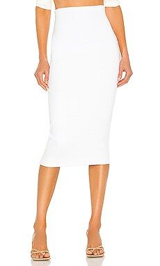 LNA Harper Skirt in White from Revolve.com | Revolve Clothing (Global)