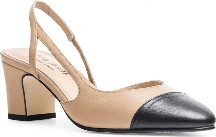 Daniela Block Heel Slingback Pump (Women) | Nordstrom