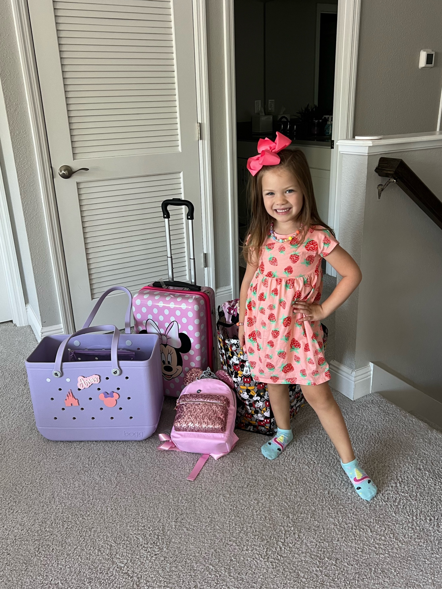 Packed and ready to go to her grandparents 🏠 🥰

#LTKTravel #LTKKids #LTKFamily