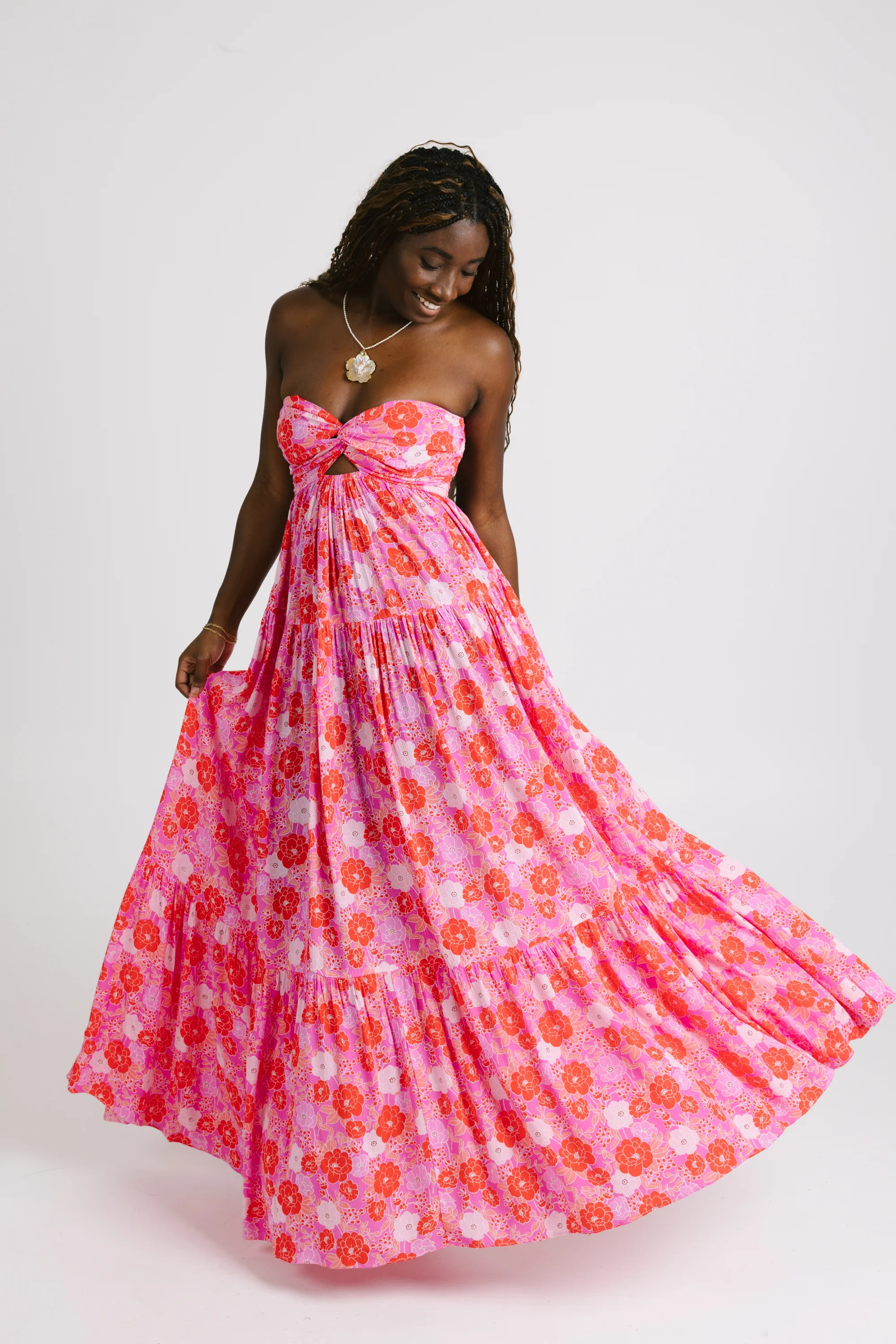 Hawaiian Glow Dress | Grey Bandit