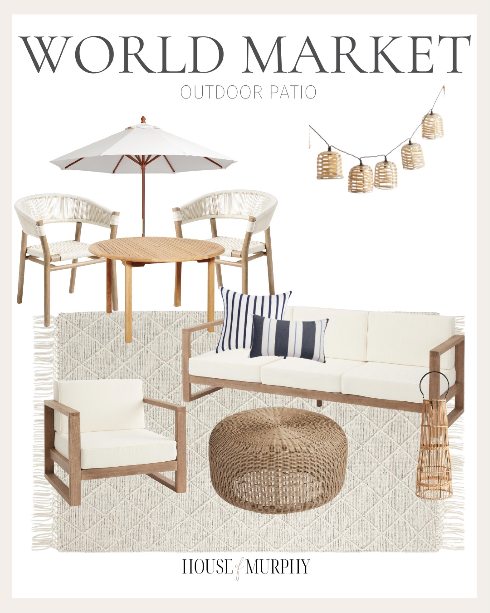World market patio finds / outdoor patio / outdoor furniture / patio decor / spring decor

#LTKFind #LTKhome #LTKstyletip