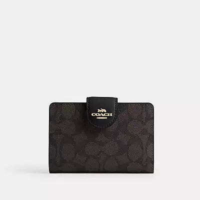 Medium Corner Zip Wallet | Coach Outlet US