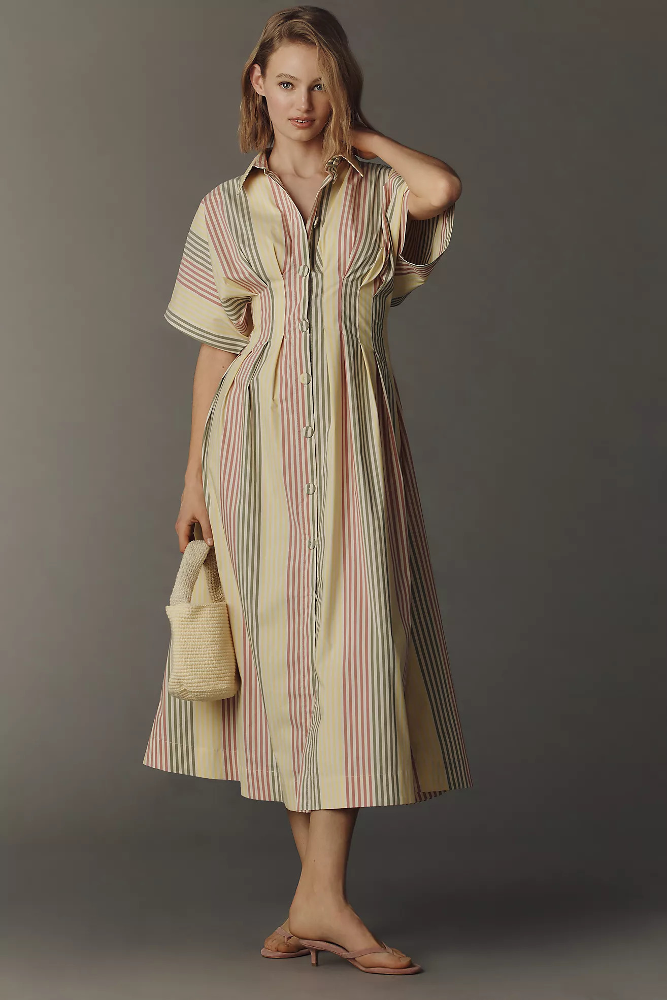 Exquise Tobie Midi Dress | Anthropologie (US)