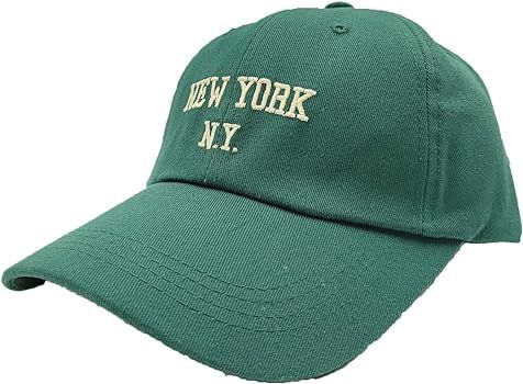 New York Cotton Baseball Cap Unisex Adjustable Washed Distressed Snapback Hat Vintage Classic Dad... | Amazon (US)