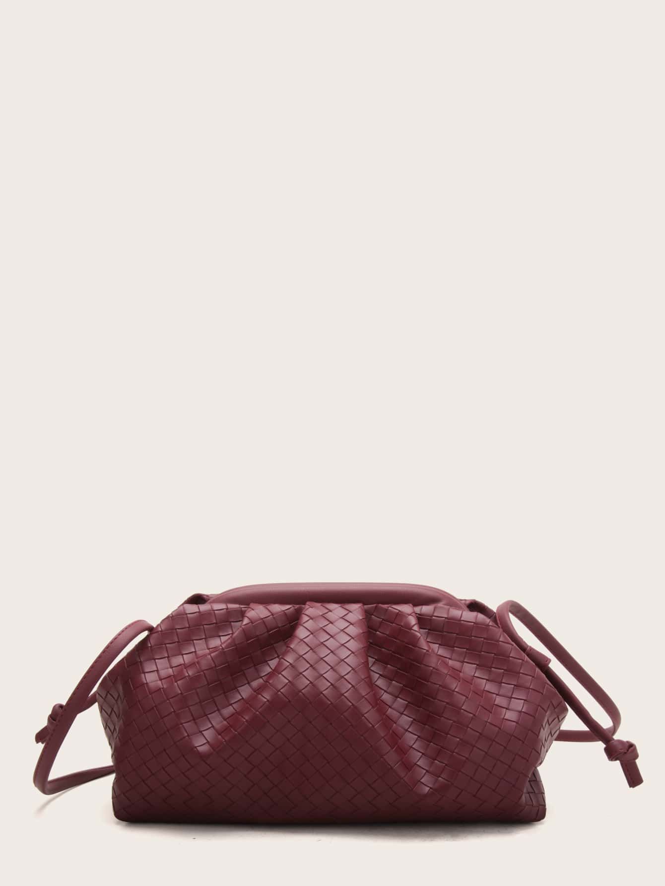 Braided Design Ruched Bag | SHEIN