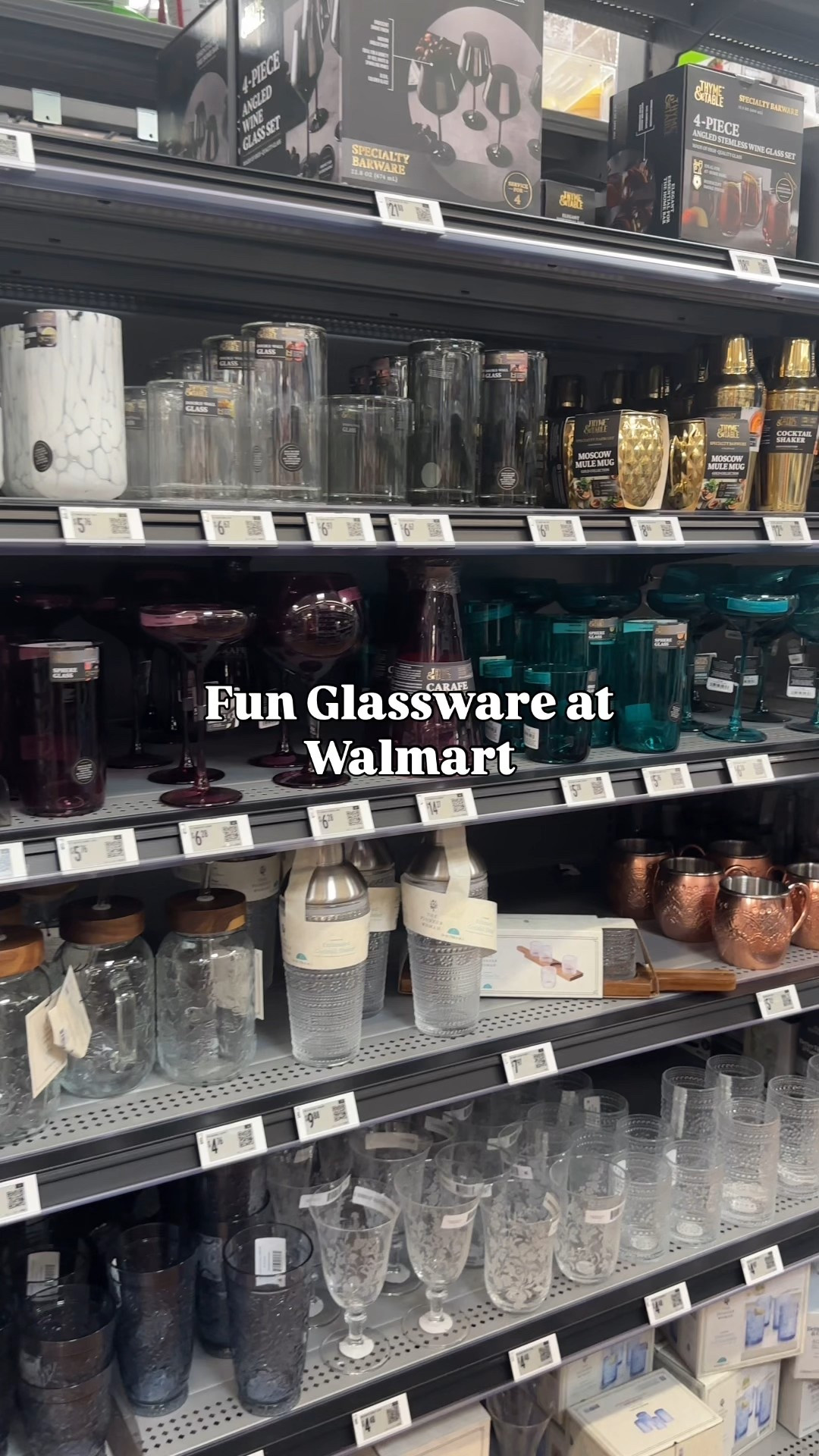 Cute and fun glassware at Walmart! 


#LTKSaleAlert #LTKFindsUnder50 #LTKHome