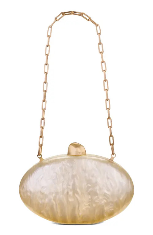 Cult Gaia Eviana Clutch in Ivory at Nordstrom | Nordstrom