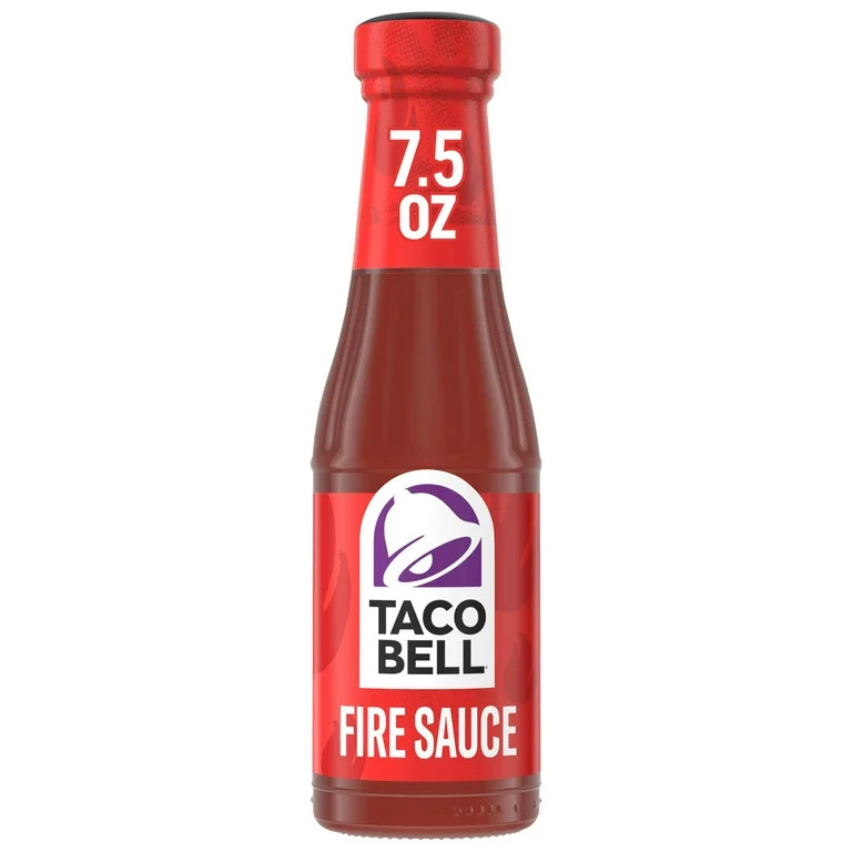 Taco Bell Fire Sauce, 7.5 oz Bottle | Walmart (US)