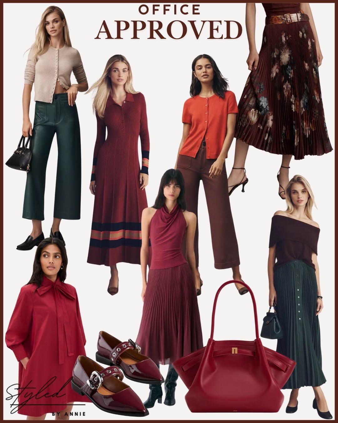 The Fall Workwear Edit! 💼👠

Shop these office-friendly looks to spice up your 9-5!!

#workwear #fall #fallclothes #workclothes #internship #worktote #workshoes #fallworkwear #cardigan #sweater #jeans #mididress #midiskirt #businesscasual #smartcasual #workappropriate #officeoutfit #officeapproved

#LTKWorkwear #LTKSeasonal #LTKU