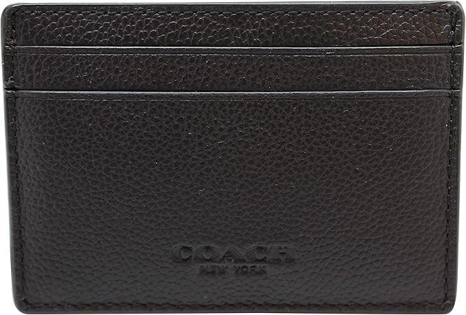 Coach Men's Money Clip Card Case Calf Leather Wallet, F75459 | Amazon (US)