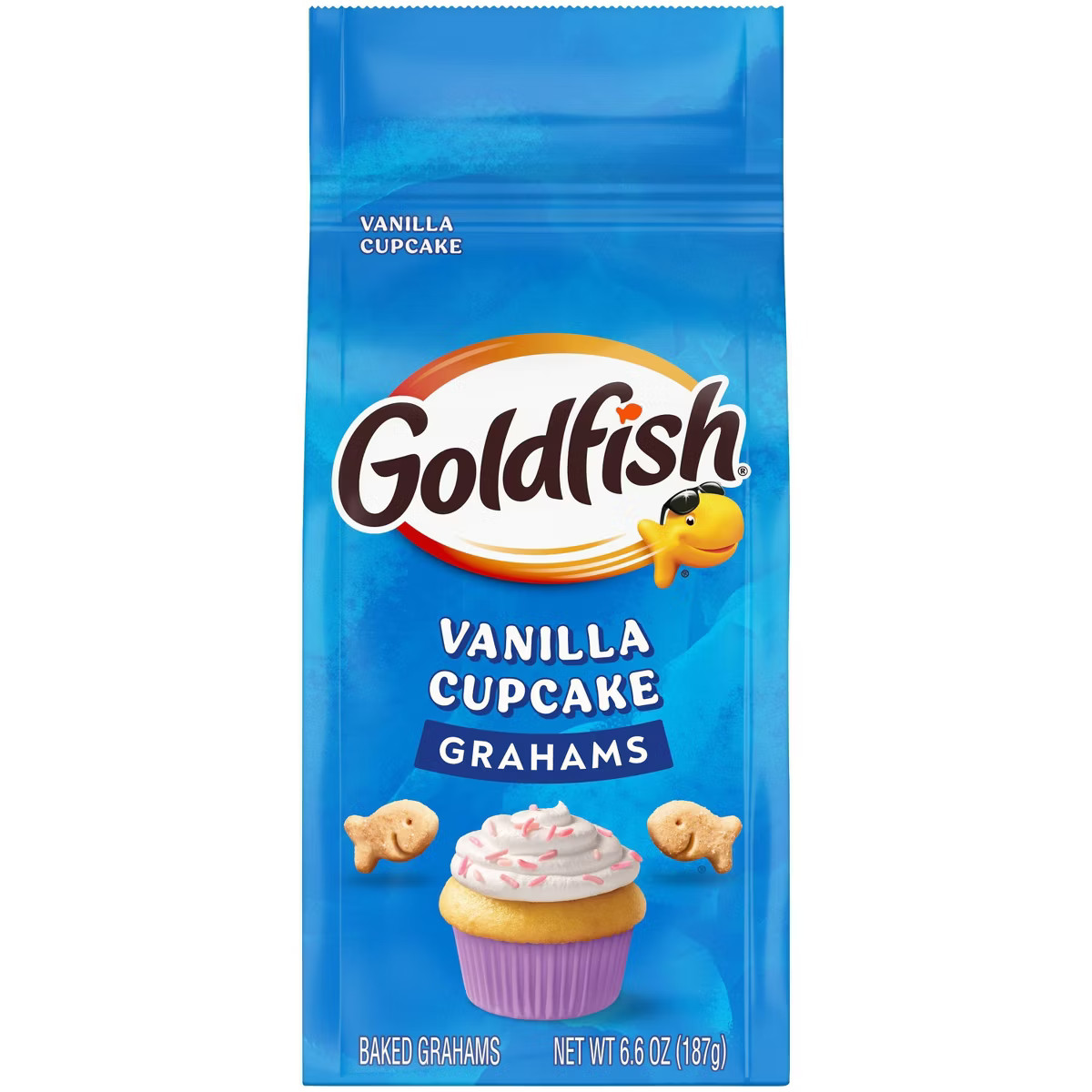 Goldfish Grahams Vanilla Cupcake Crackers - 6.6oz | Target