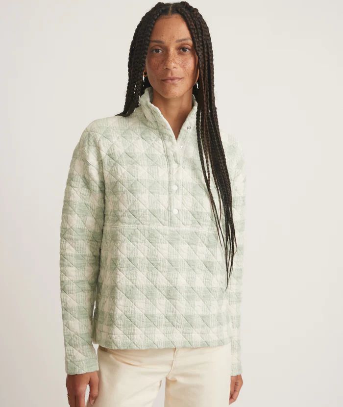 Iris Quilted Pullover | Marine Layer