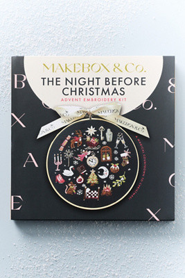 Advent Stitches Embroidery Kit | Anthropologie (US)