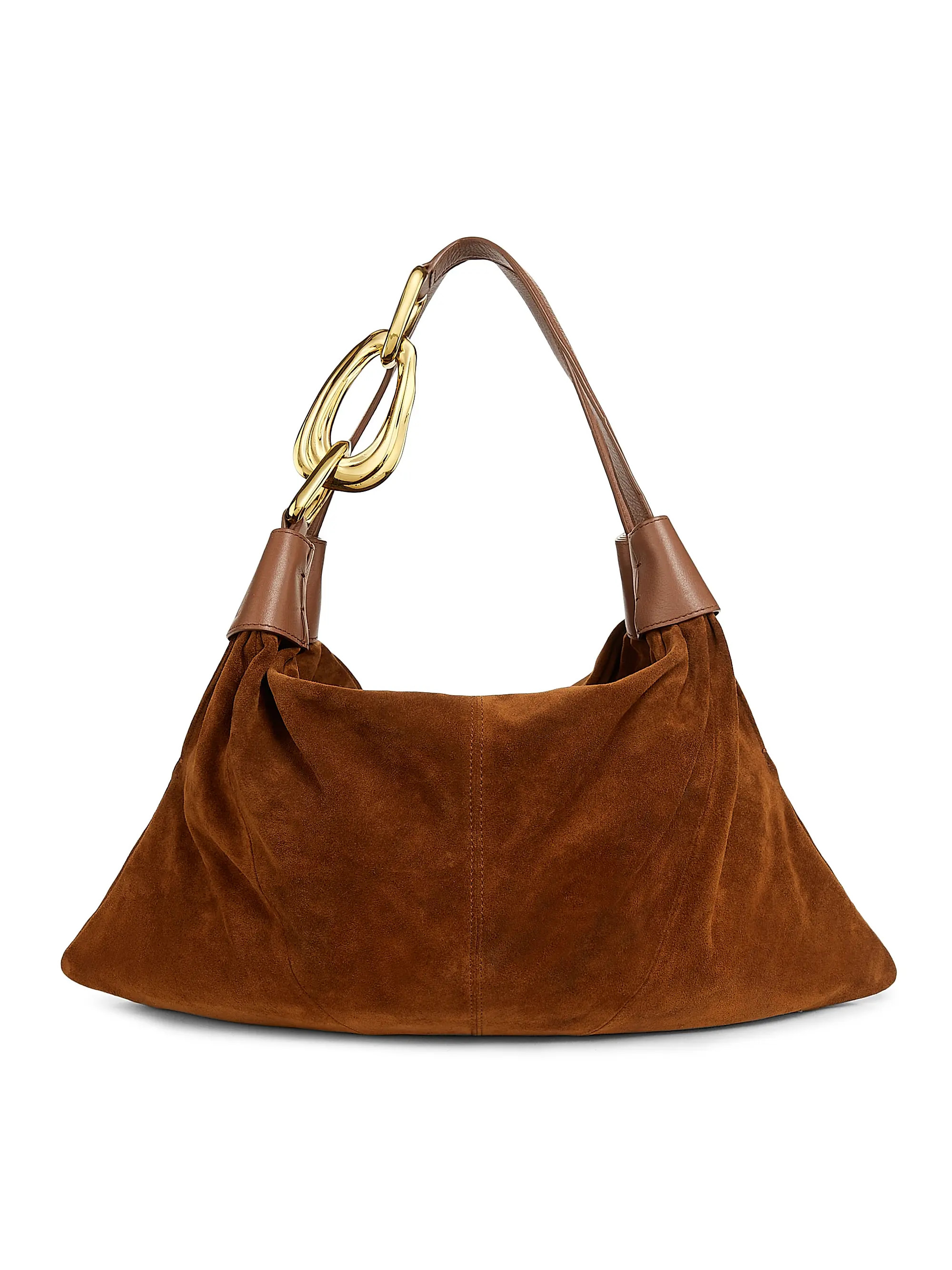 Small Trampoline Suede Hobo Bag | Saks Fifth Avenue