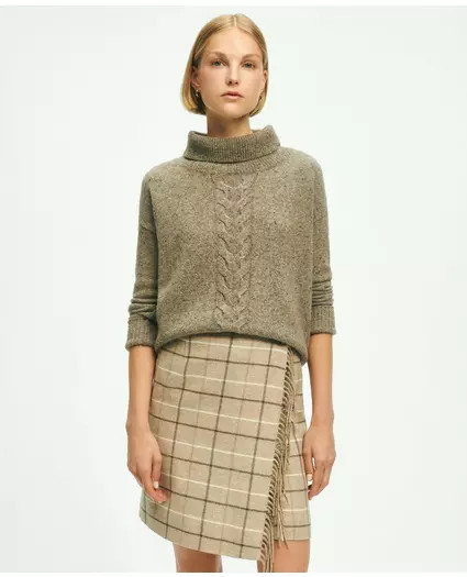 Relaxed Merino Wool Donegal Sweater | Brooks Brothers