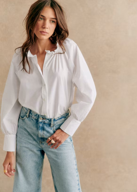 Louna shirt | Sezane Paris - US