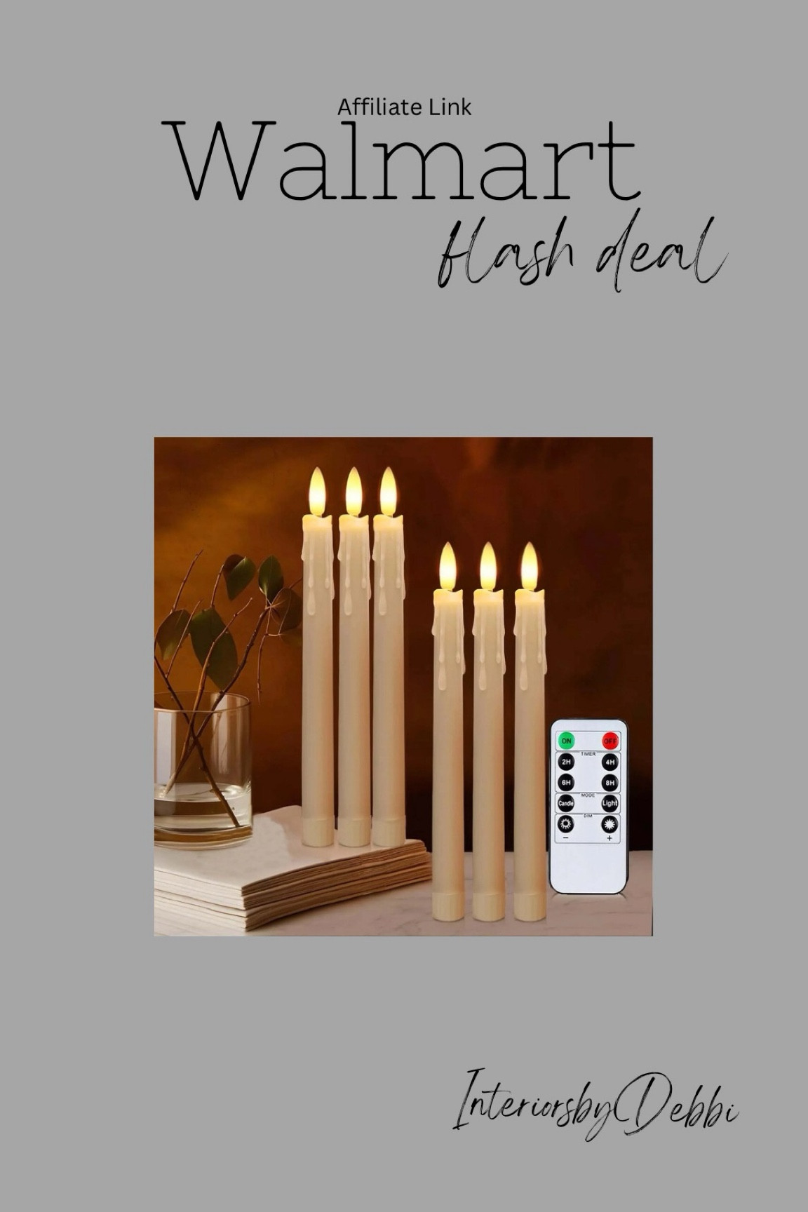Walmart Deal
Flameless candles,  remote candles, transitional home, modern decor, amazon find, amazon home, target home decor, mcgee and co, studio mcgee, amazon must have, pottery barn, Walmart finds, affordable decor, home styling, budget friendly, accessories, neutral decor, home finds, new arrival, coming soon, sale alert, high end look for less, Amazon favorites, Target finds, cozy, modern, earthy, transitional, luxe, romantic, home decor, budget friendly decor, Amazon decor #walmart

#LTKSaleAlert #LTKFindsUnder50 #LTKHoliday