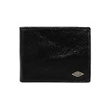 Fossil Men's Ryan Leather RFID-Blocking Bifold with Flip ID Wallet, Black, (Model: ML3729001) | Amazon (US)