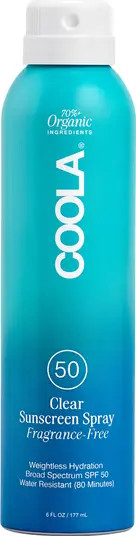 Suncare Classic Sunscreen Spray Fragrance-Free Broad Spectrum SPF 50 | Nordstrom