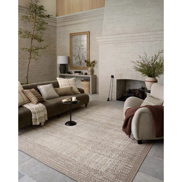 Amber Lewis x Loloi Bexley Natural / Taupe Area Rug | Wayfair North America