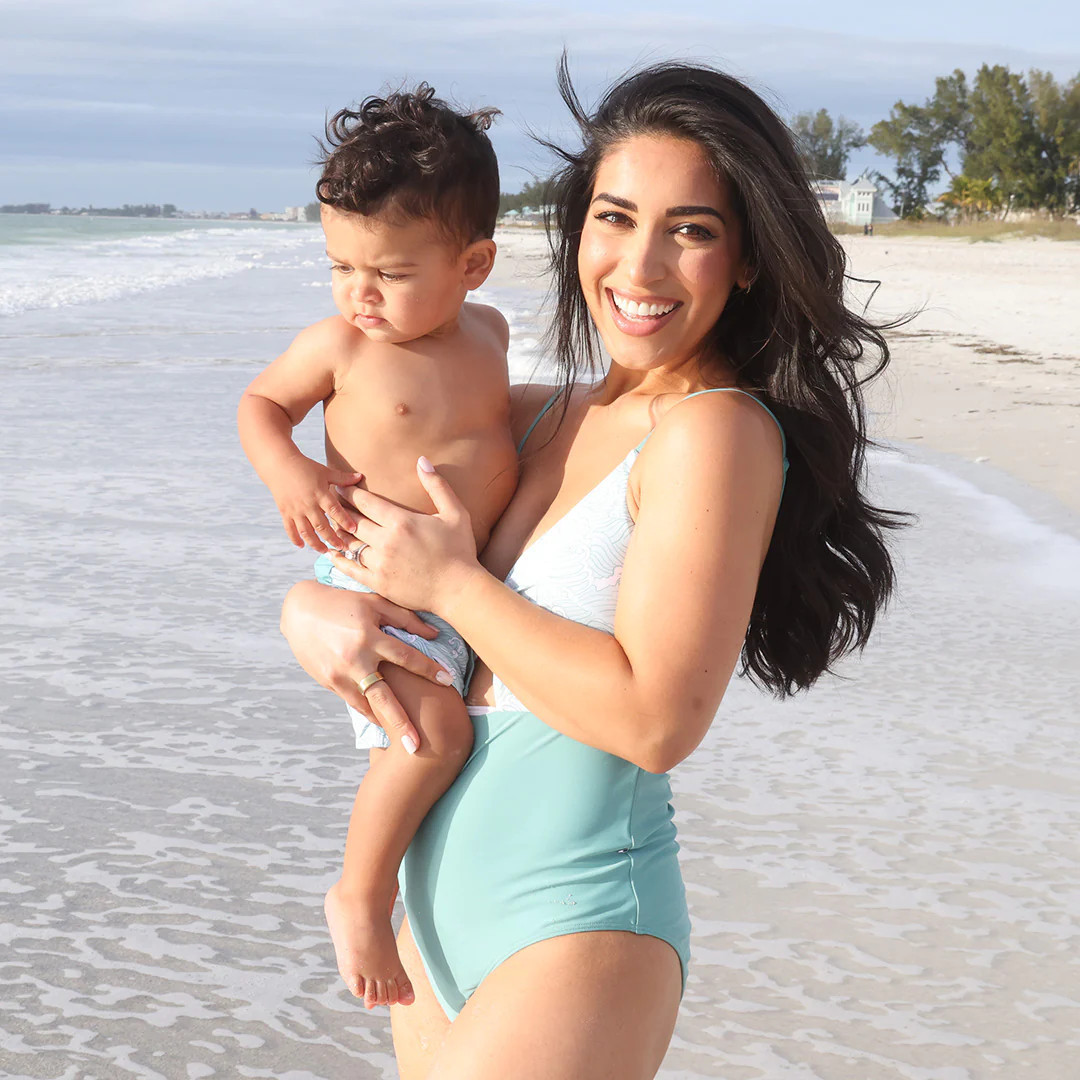 Women's Ruched Cutout One-Piece Swimsuit | Makin' Waves* | Caden Lane
