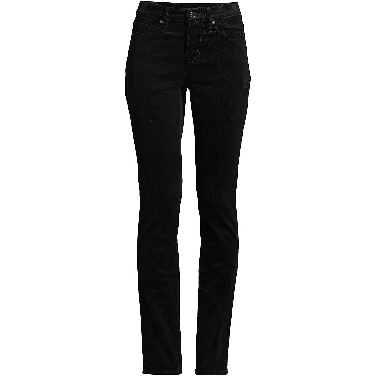 Women's Mid Rise Straight Leg Corduroy Pants | Lands' End (US)