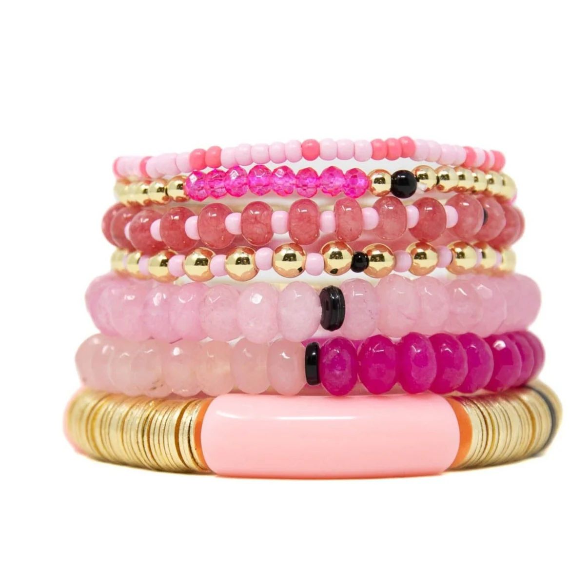Perfectly Pink Stack | Allie + Bess
