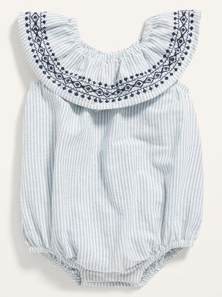 Ruffle-Trim Bodysuit for Baby | Old Navy (US)