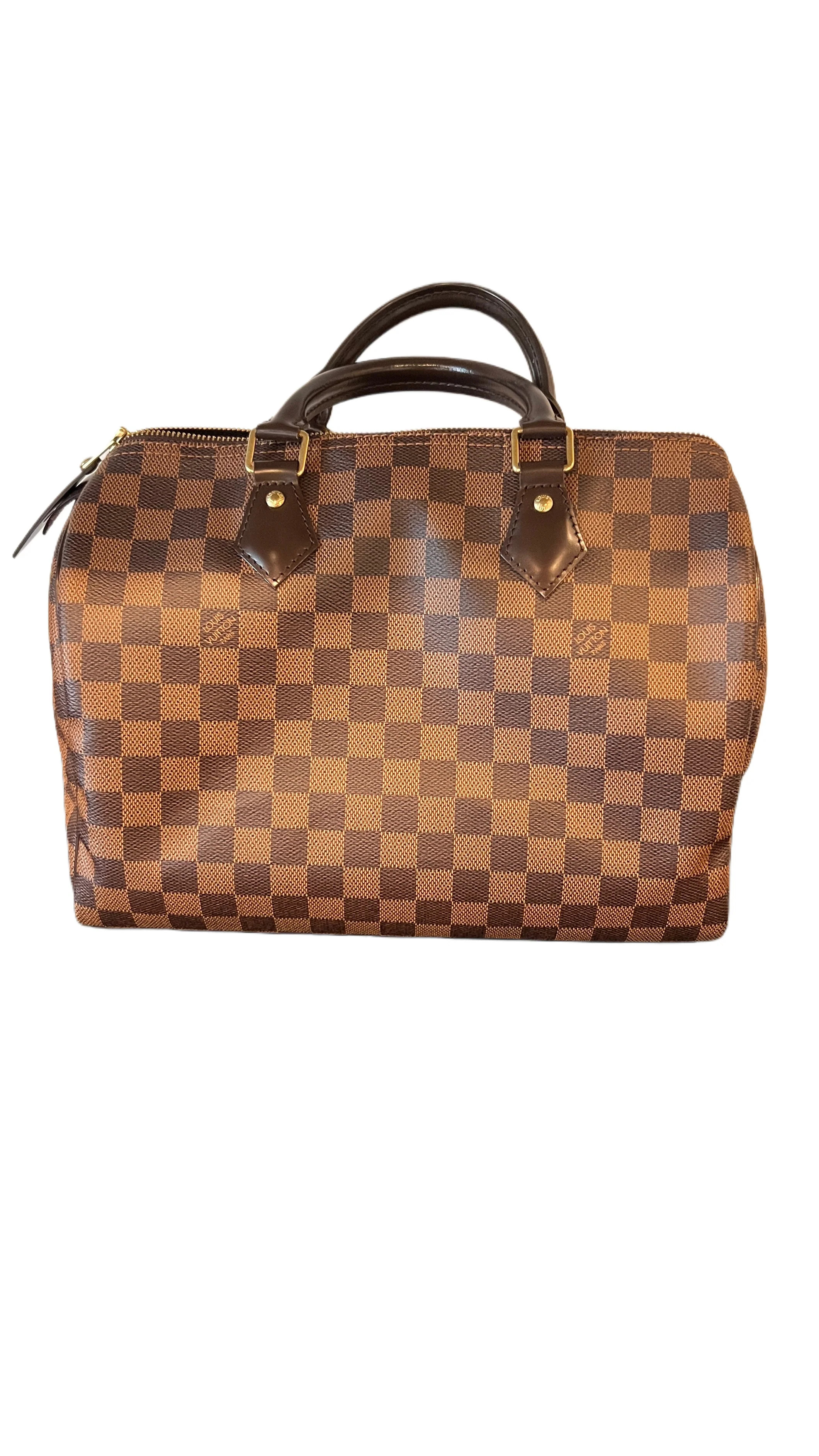 Damier Ebene Speedy 30- Louis Vuitton | Statement Boutique