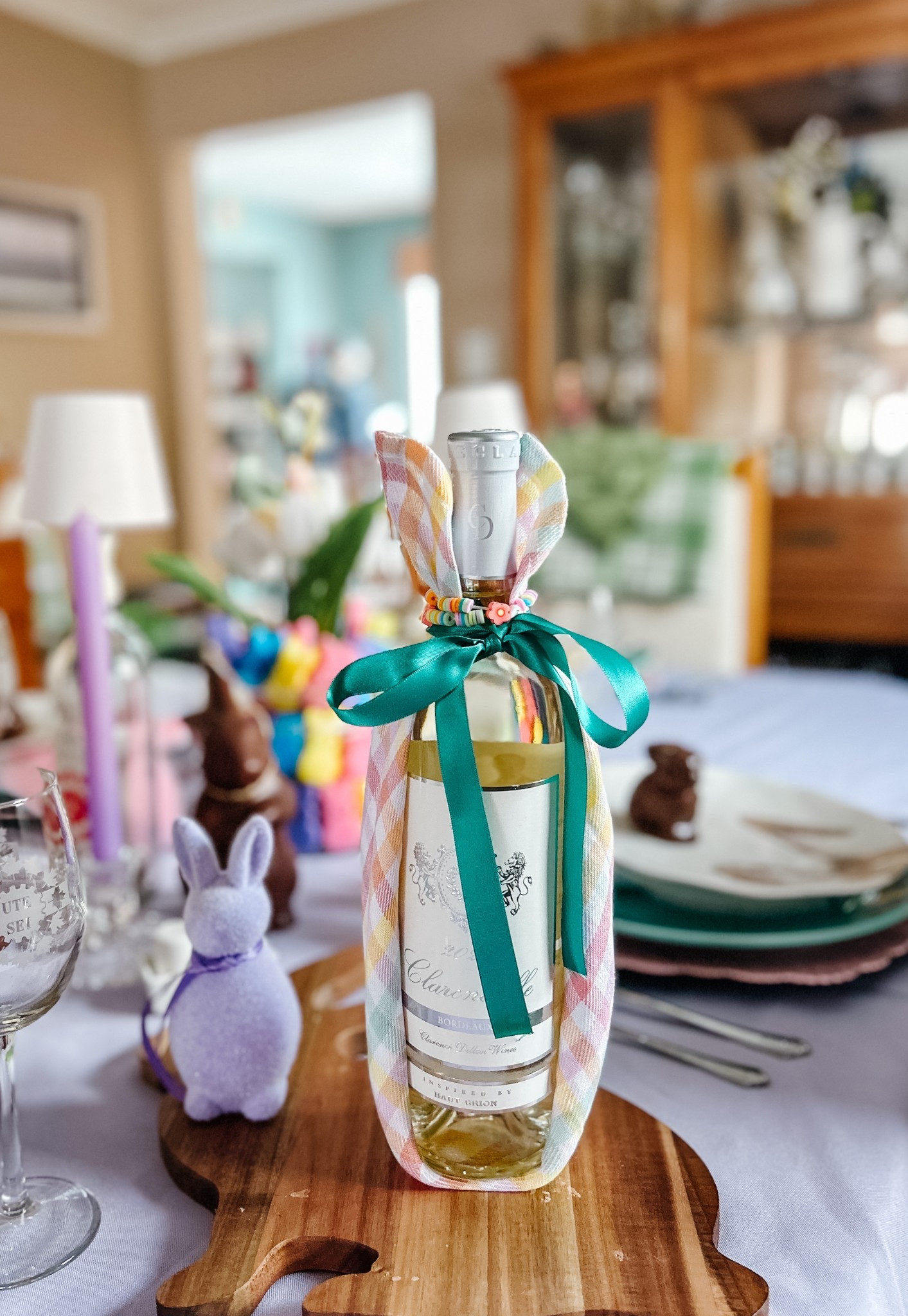 The perfect hostess gift at Easter time. You can never go wrong with wine, wrapped as a bunny 

#LTKHome #LTKSeasonal #LTKGiftGuide