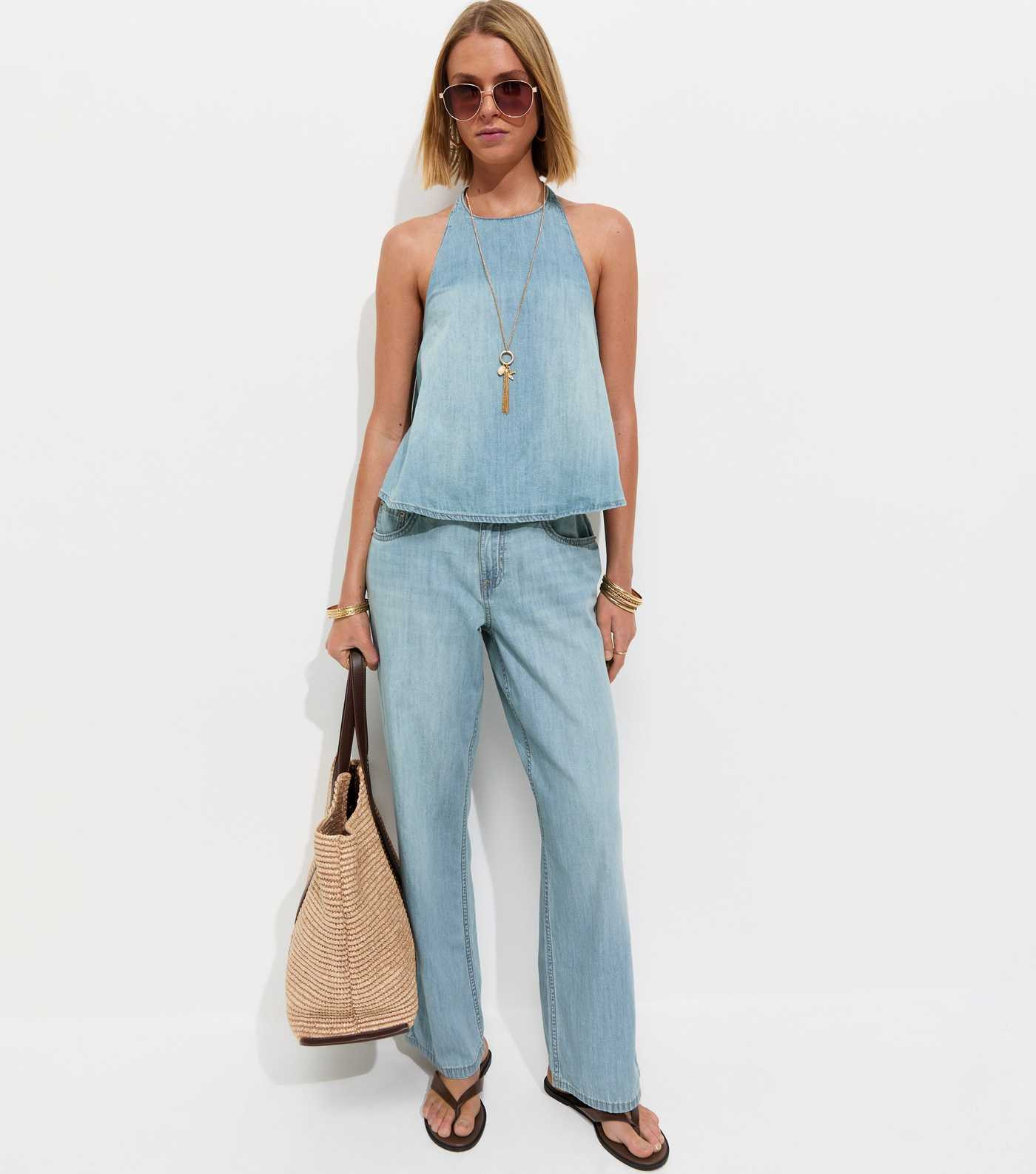 Light Blue Lightweight Denim Jeans | New Look | New Look (UK)