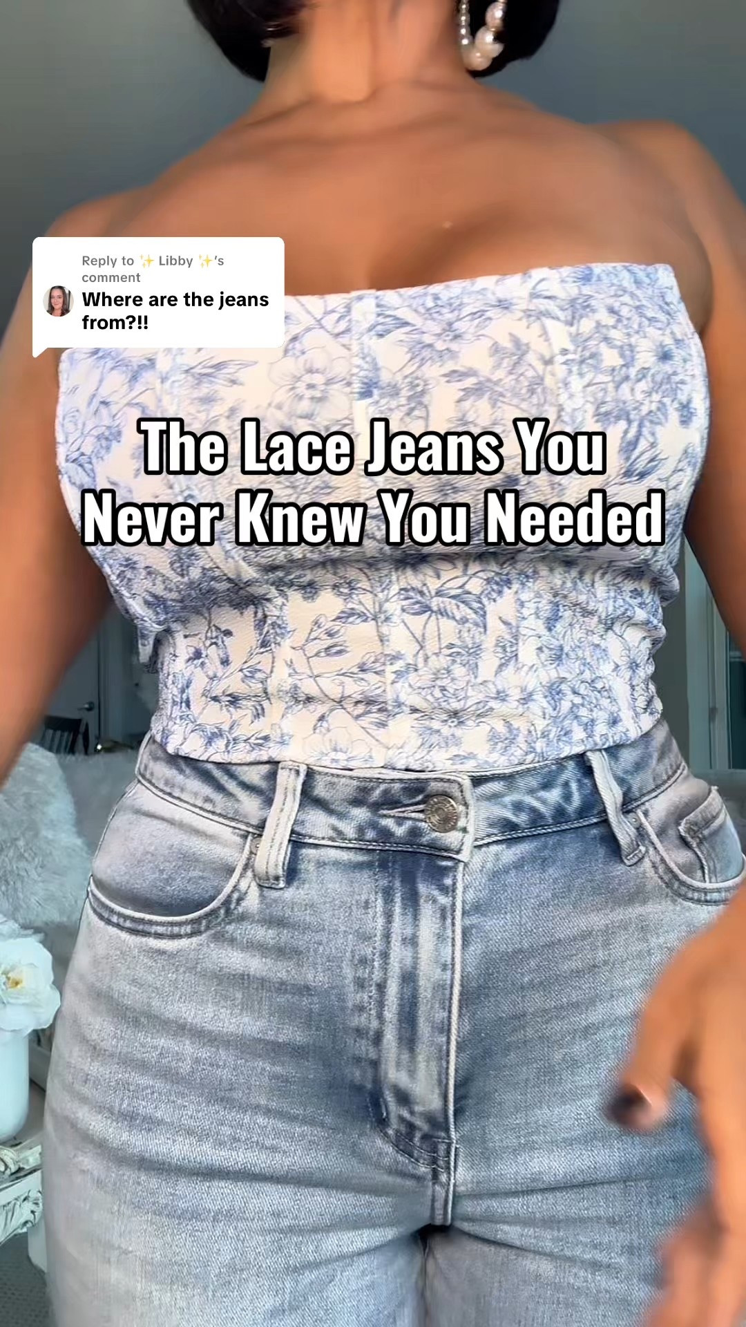 Lace jeans are a must sis 💁🏽‍♀️ 

These fit true to size 💙

jeans, denim, flare jeans, western outfit, country concert outfit, Nashville outfit, over 40, midsize, petite curvy 

#LTKOver40 #LTKMidsize #LTKStyleTip