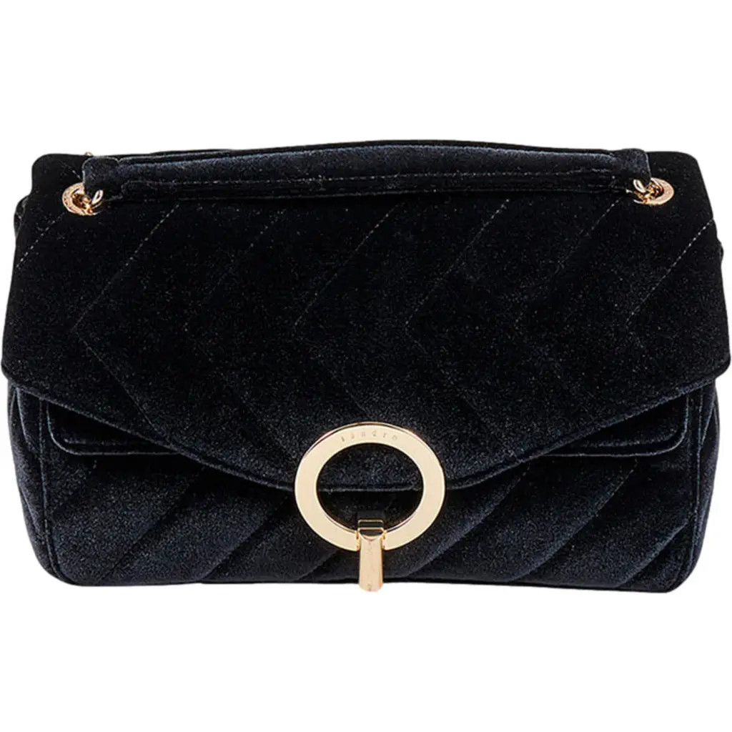 SANDRO Yza Bag in Black at Nordstrom, Size Medium | Nordstrom
