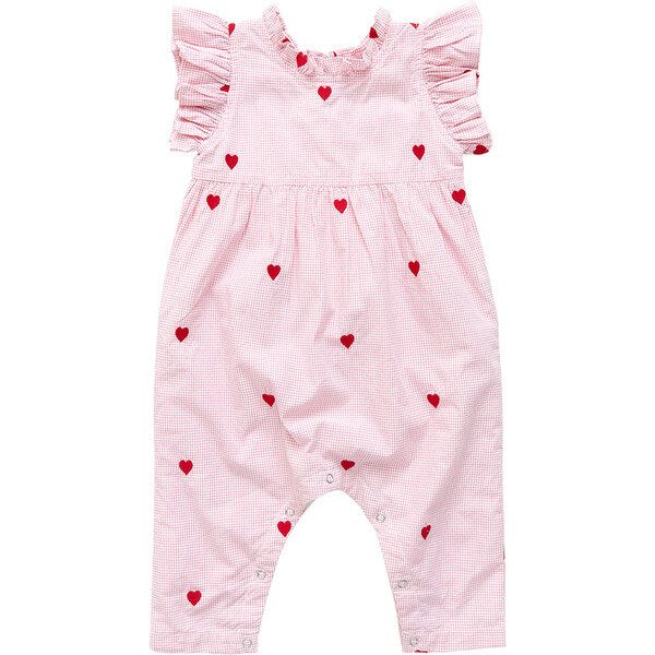 Baby Girls Jennifer Jumper, Heart Embroidery | Maisonette