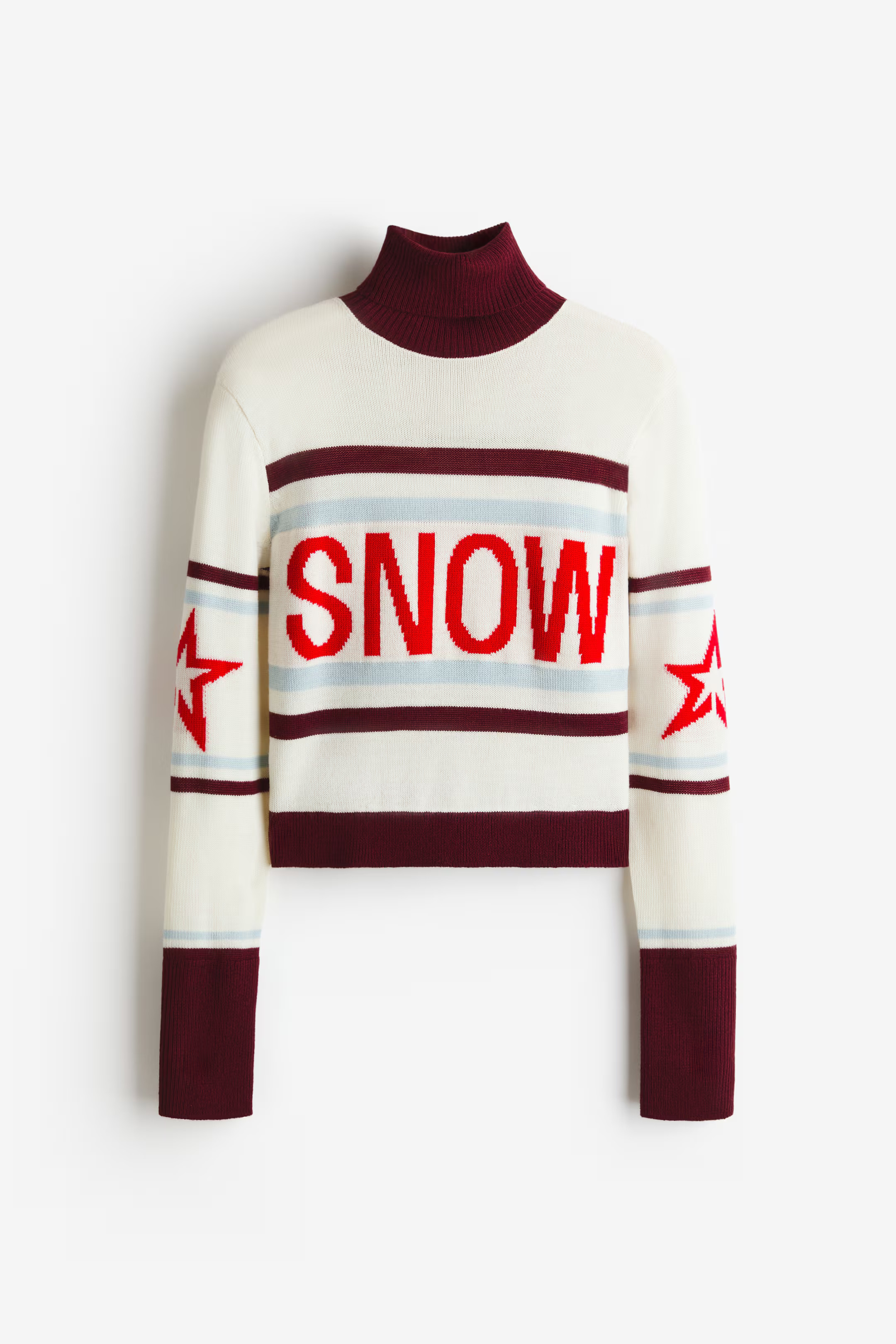 Intarsia-Knit Wool Sweater | H&M (US + CA)