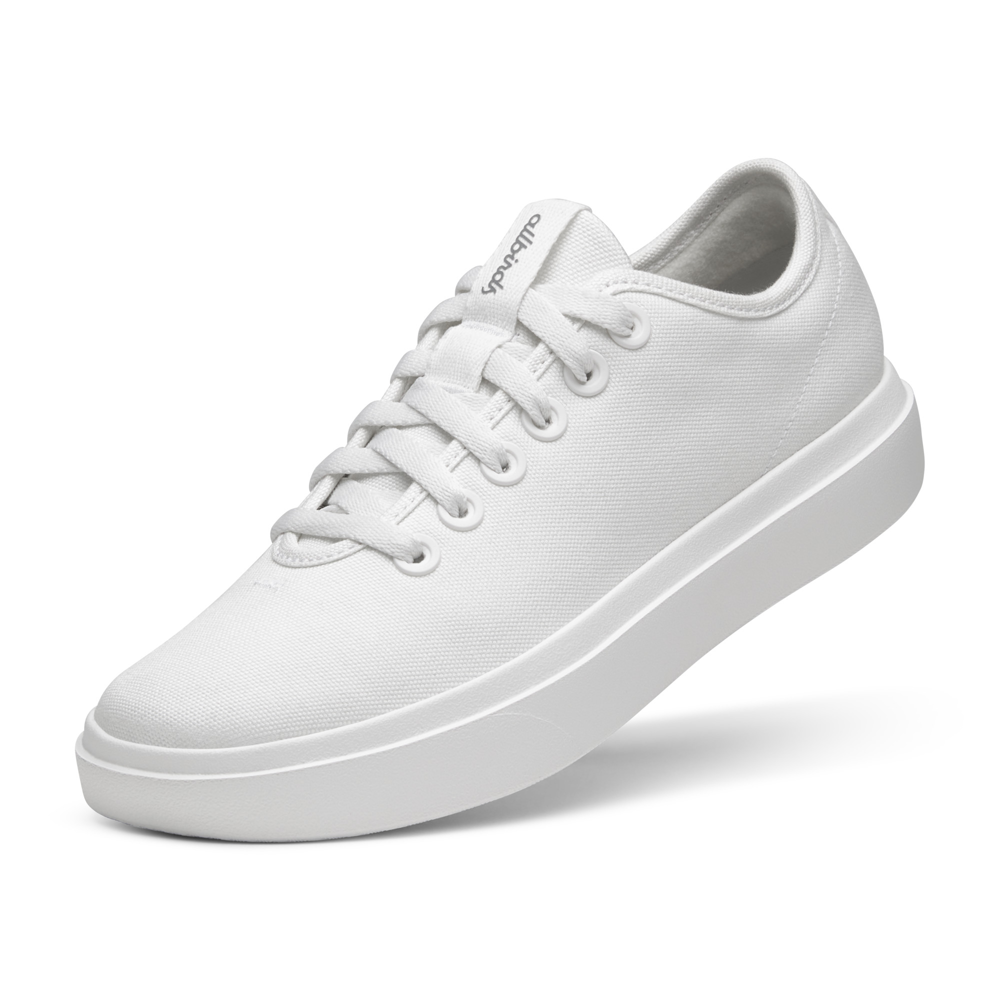 Allbirds Women's Canvas Pipers, Best Walking Shoes, White, Size 10 | Allbirds