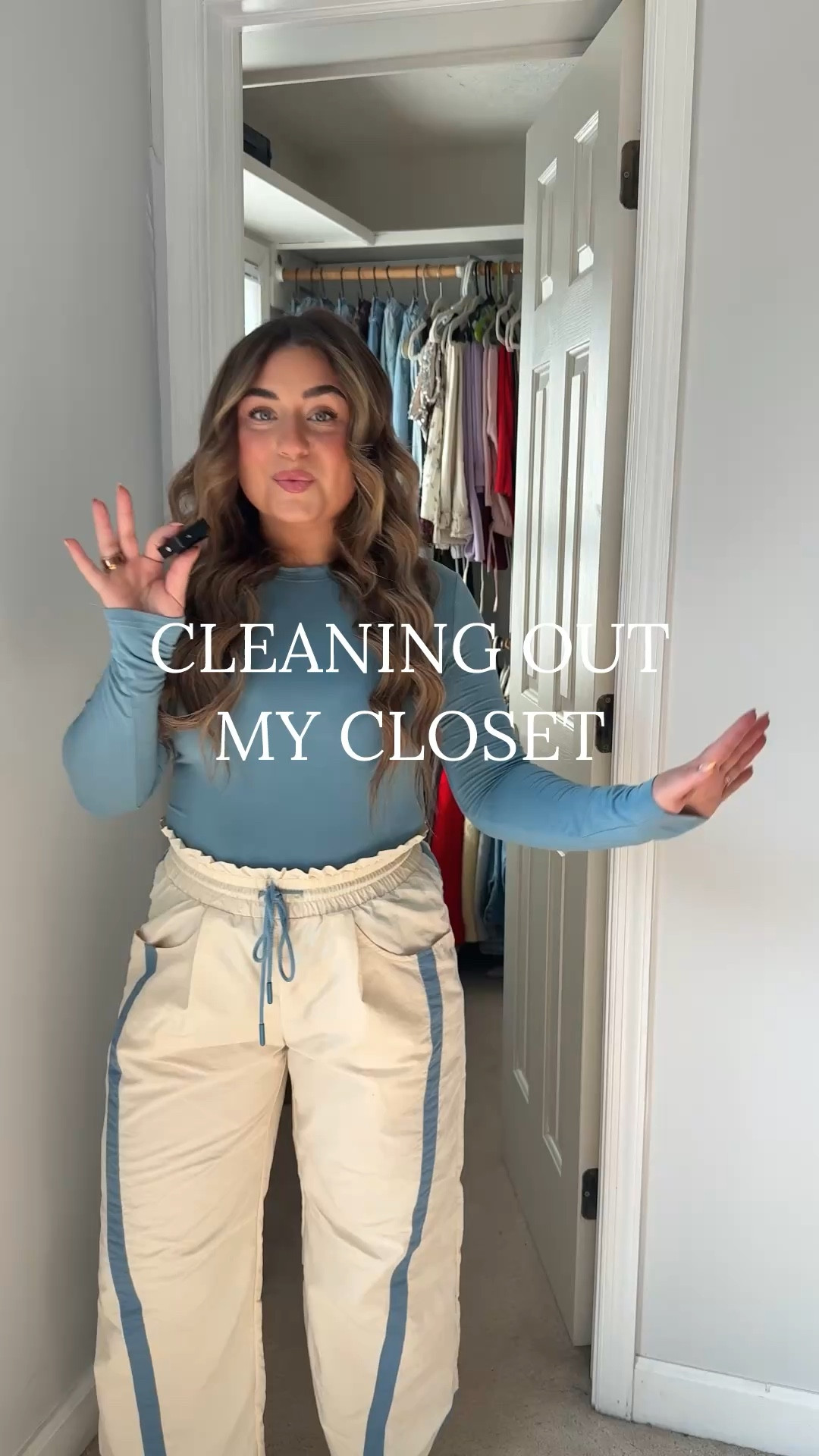 cute casual lil outfit I wore for this closet cleanout!! I wore the top from the matching set with the joggers 

#LTKootd #LTKmomlife #LTKPetite
