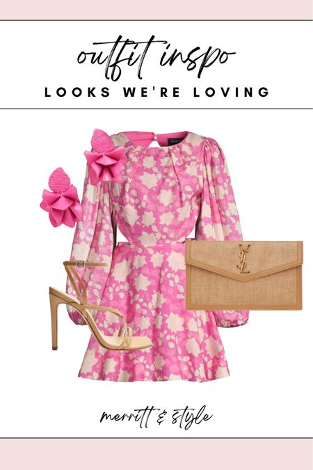 Wedding guest dress, pink dress, spring dress 

#LTKunder50 #LTKsalealert #LTKstyletip