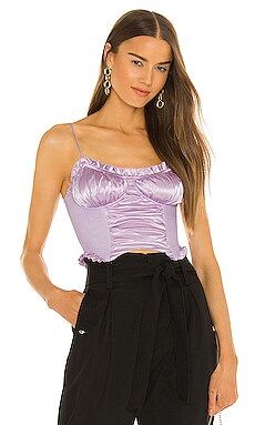 superdown Rilee Crop Top in Purple from Revolve.com | Revolve Clothing (Global)