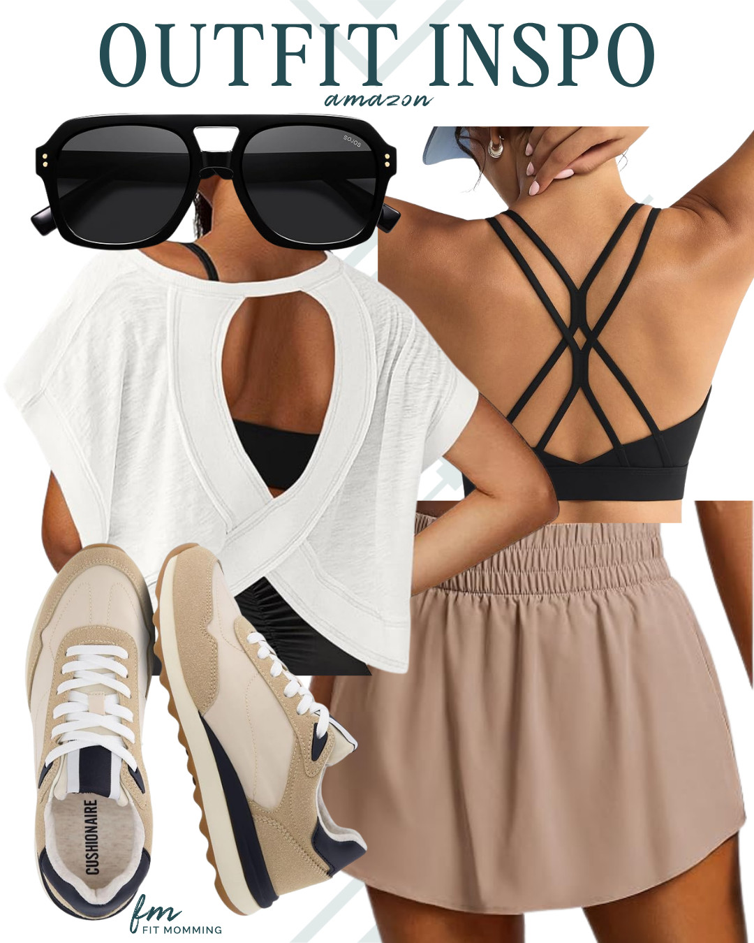 Neutral athleisure 🖤🤎 

 #LTKActive