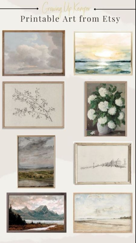 Beautiful art that you can print to the size of your choice and add to your home for under $20 🙌🏻

#LTKhome