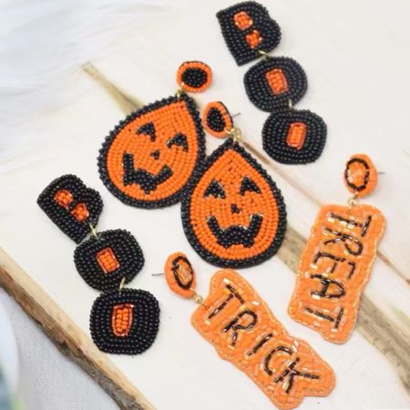 Halloween Beaded Earrings #jane #beadedearrings #halloween 

#LTKunder50 #LTKSeasonal #LTKstyletip