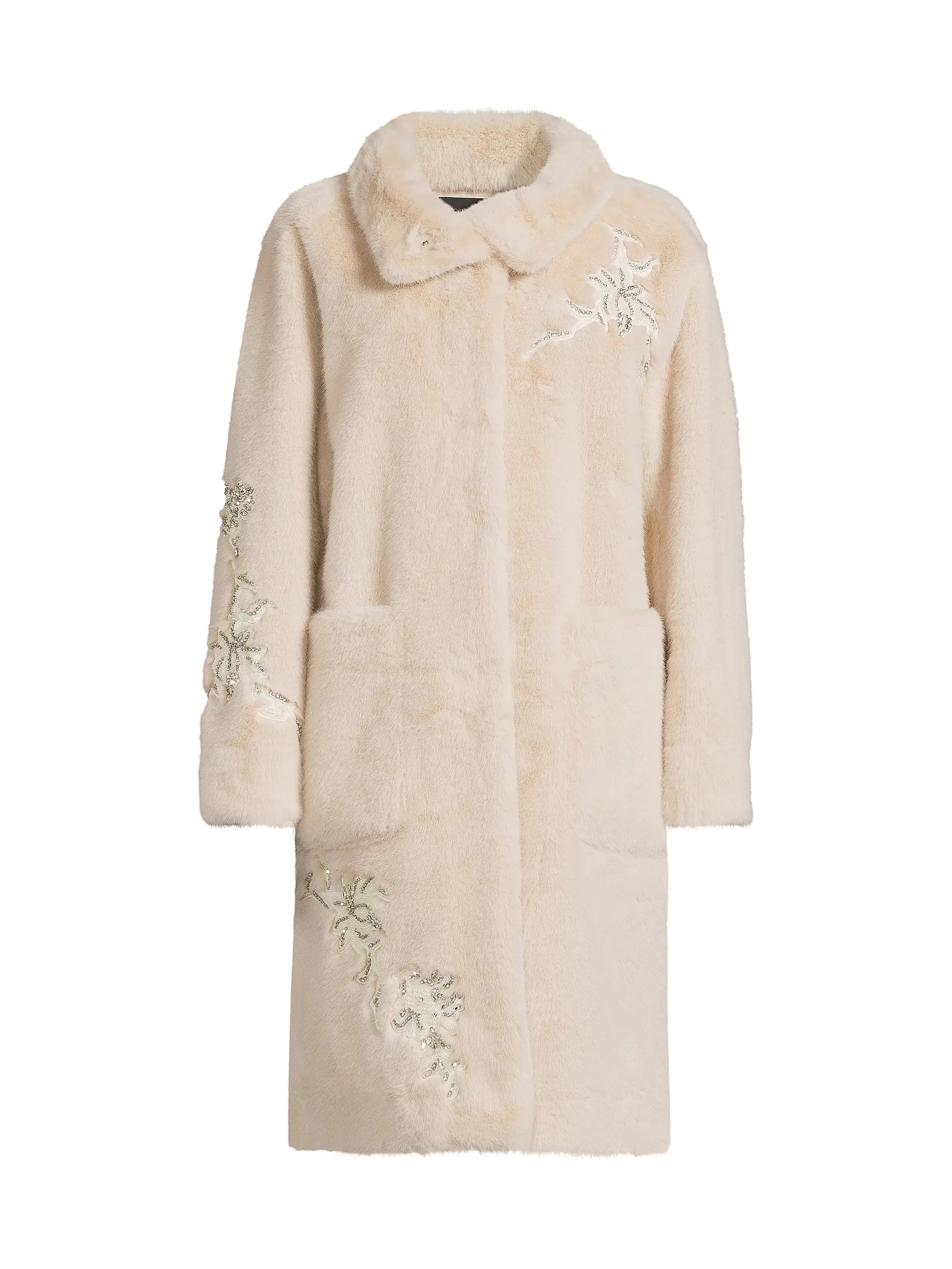 Peggy Faux-Fur Hooded Coat | Saks Fifth Avenue