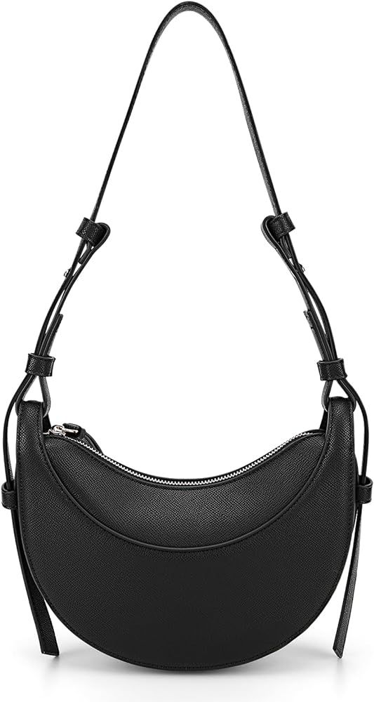 Saddle Bag for Women Shoulder Bag Crescent Purse Trendy Crossbody Bag Hobo Handbag | Amazon (US)